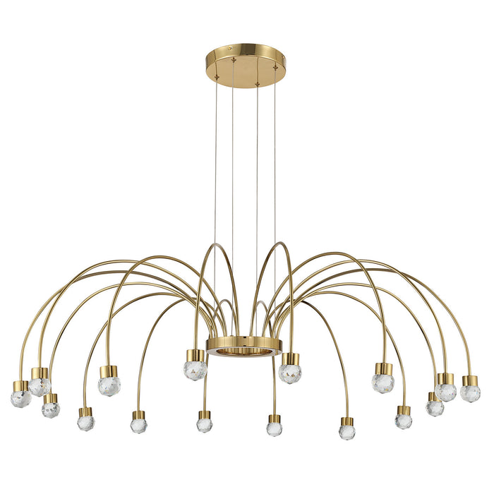 Golden - 1573-16 TG-C - LED Chandelier - Vario - Titanium Gold