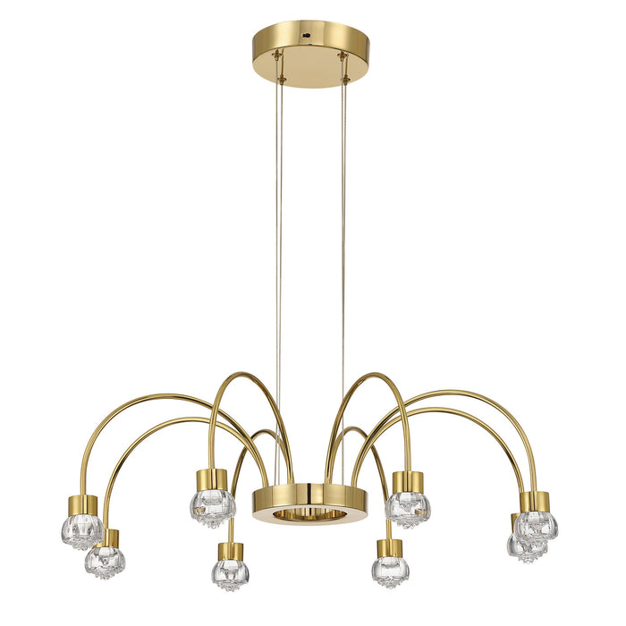 Golden - 1573-8 TG-B - LED Chandelier - Vario - Titanium Gold