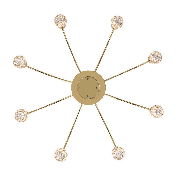 Golden - 1573-8 TG-B - LED Chandelier - Vario - Titanium Gold