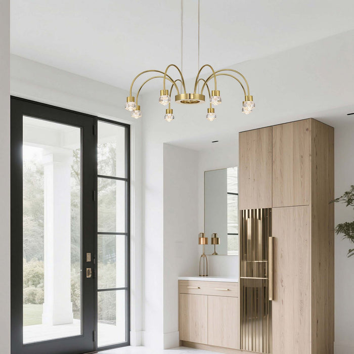 Golden - 1573-8 TG-B - LED Chandelier - Vario - Titanium Gold