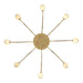 Golden - 1573-8 TG-C - LED Chandelier - Vario - Titanium Gold