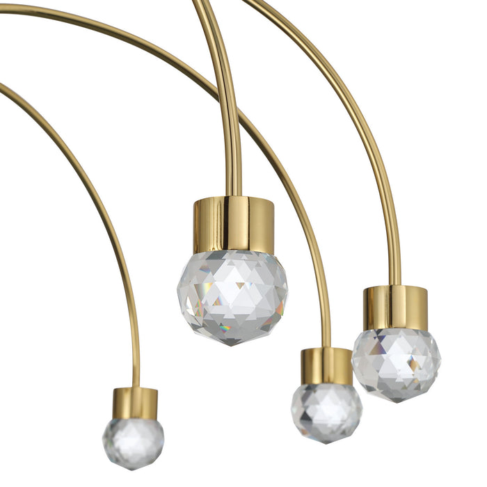 Golden - 1573-8 TG-C - LED Chandelier - Vario - Titanium Gold