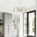 Golden - 1573-8 TG-C - LED Chandelier - Vario - Titanium Gold