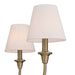 Golden - 1622-6 BCB-EHW - Six Light Chandelier - Brushed Champagne Brass
