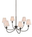 Golden - 1622-6 ORB-EHW - Six Light Chandelier - Oil Rubbed Bronze