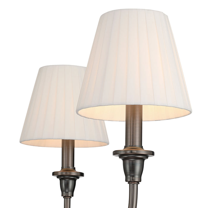 Golden - 1622-6 ORB-EPW - Six Light Chandelier - Oil Rubbed Bronze