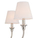 Golden - 1622-6 PN-EHW - Six Light Chandelier - Polished Nickel
