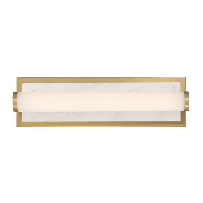 Golden - 1672-BA18 BCB-JW - LED Vanity - Stratum - Brushed Champagne Brass