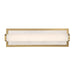 Golden - 1672-BA18 BCB-JW - LED Vanity - Stratum - Brushed Champagne Brass