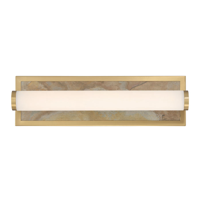 Golden - 1672-BA18 BCB-MR - LED Vanity - Stratum - Brushed Champagne Brass