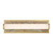 Golden - 1672-BA18 BCB-MR - LED Vanity - Stratum - Brushed Champagne Brass