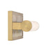 Golden - 1672-BA18 BCB-MR - LED Vanity - Stratum - Brushed Champagne Brass