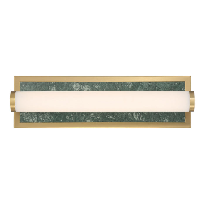 Golden - 1672-BA18 BCB-PRG - LED Vanity - Stratum - Brushed Champagne Brass