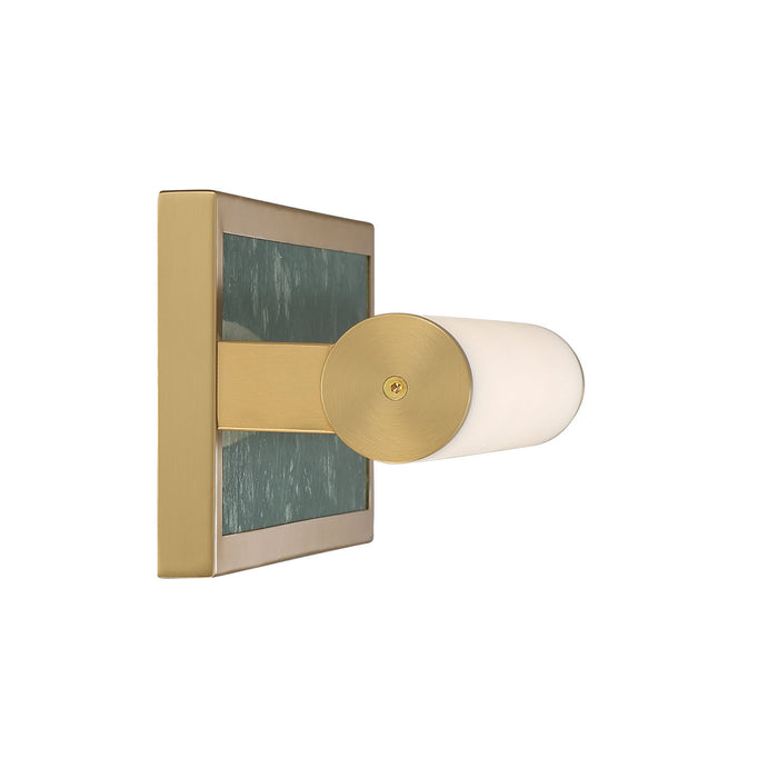 Golden - 1672-BA18 BCB-PRG - LED Vanity - Stratum - Brushed Champagne Brass