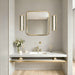 Golden - 1672-BA18 BCB-PRG - LED Vanity - Stratum - Brushed Champagne Brass
