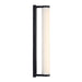 Golden - 1672-BA18 BLK-JW - LED Vanity - Stratum - Matte Black