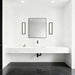 Golden - 1672-BA18 BLK-JW - LED Vanity - Stratum - Matte Black