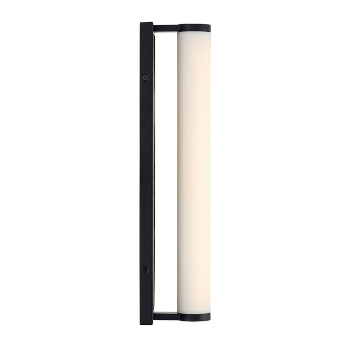 Golden - 1672-BA18 BLK-MR - LED Vanity - Stratum - Matte Black