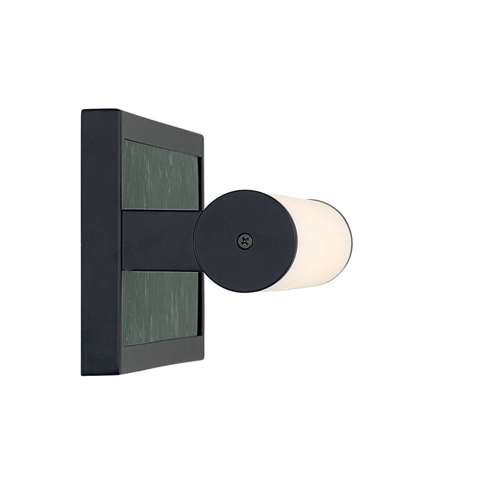 Golden - 1672-BA18 BLK-PRG - LED Vanity - Stratum - Matte Black