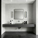 Golden - 1672-BA18 BLK-PRG - LED Vanity - Stratum - Matte Black