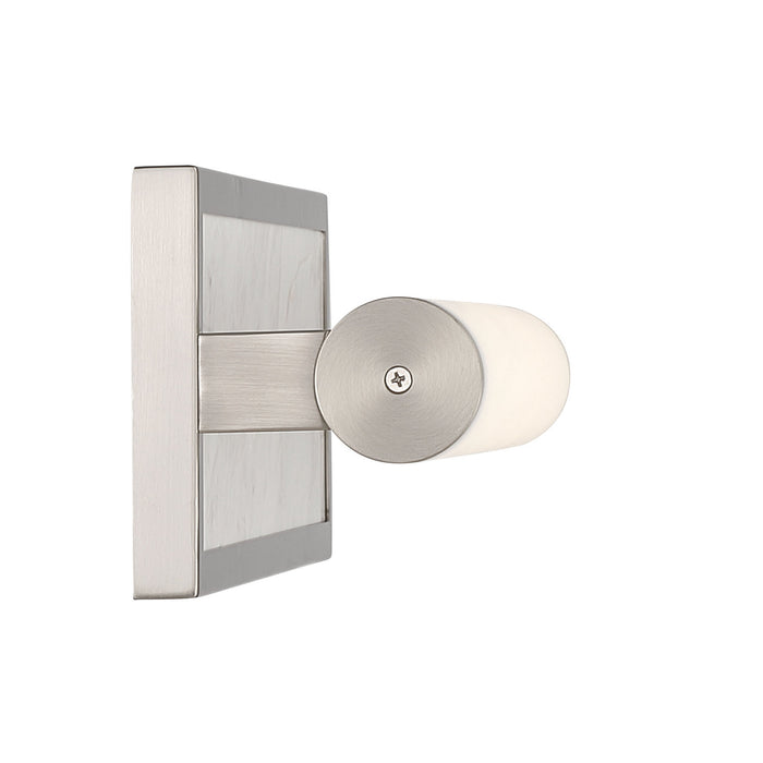 Golden - 1672-BA18 BN-JW - LED Vanity - Stratum - Brushed Nickel