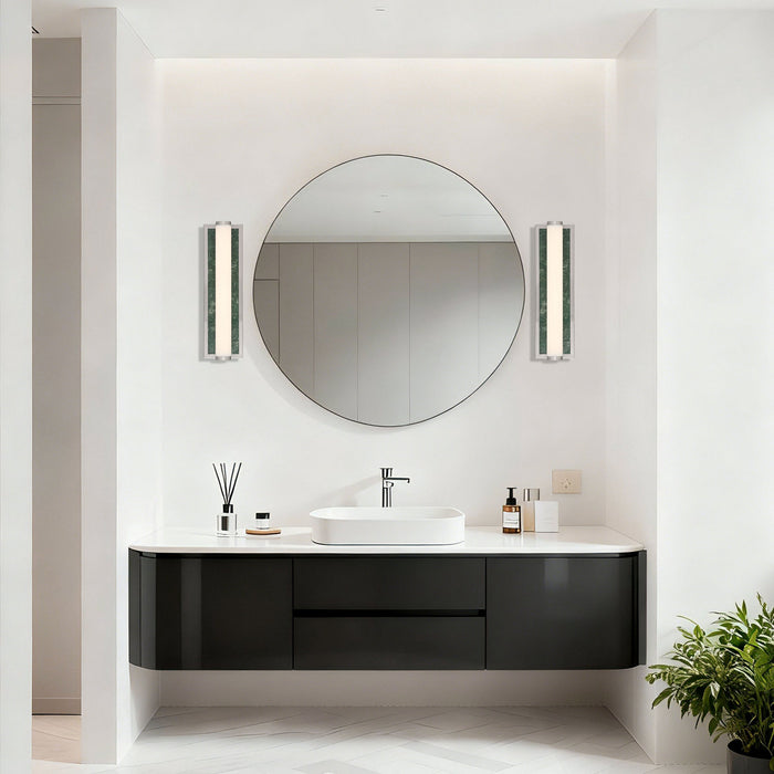 Golden - 1672-BA18 BN-PRG - LED Vanity - Stratum - Brushed Nickel