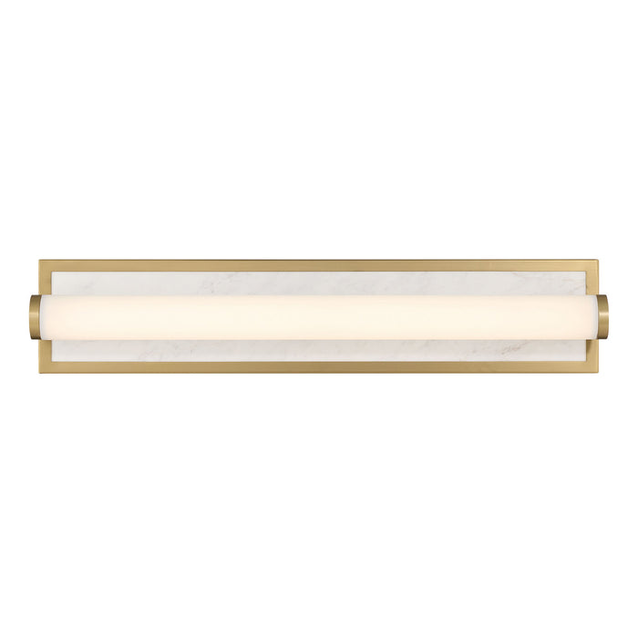 Golden - 1672-BA24 BCB-JW - LED Vanity - Stratum - Brushed Champagne Brass