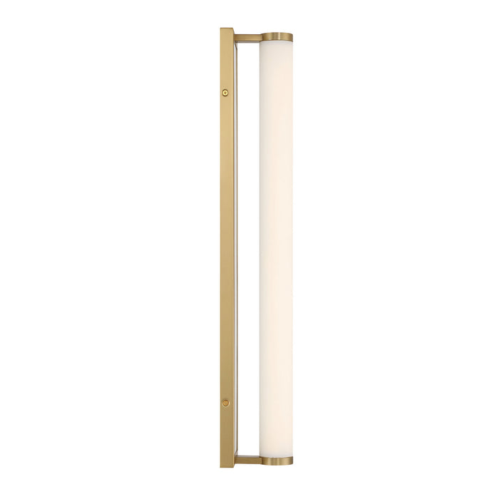 Golden - 1672-BA24 BCB-JW - LED Vanity - Stratum - Brushed Champagne Brass
