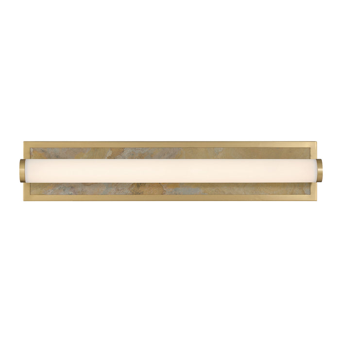 Golden - 1672-BA24 BCB-MR - LED Vanity - Stratum - Brushed Champagne Brass
