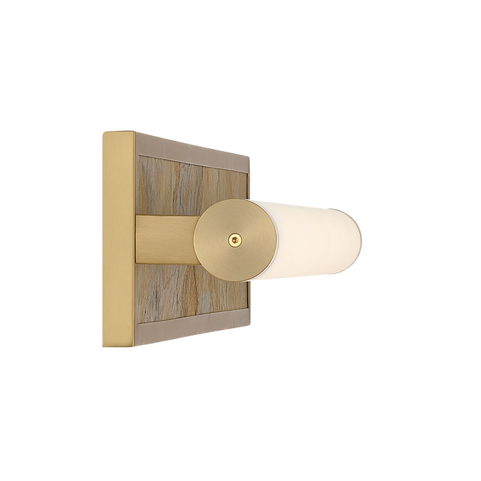 Golden - 1672-BA24 BCB-MR - LED Vanity - Stratum - Brushed Champagne Brass