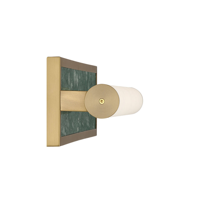 Golden - 1672-BA24 BCB-PRG - LED Vanity - Stratum - Brushed Champagne Brass
