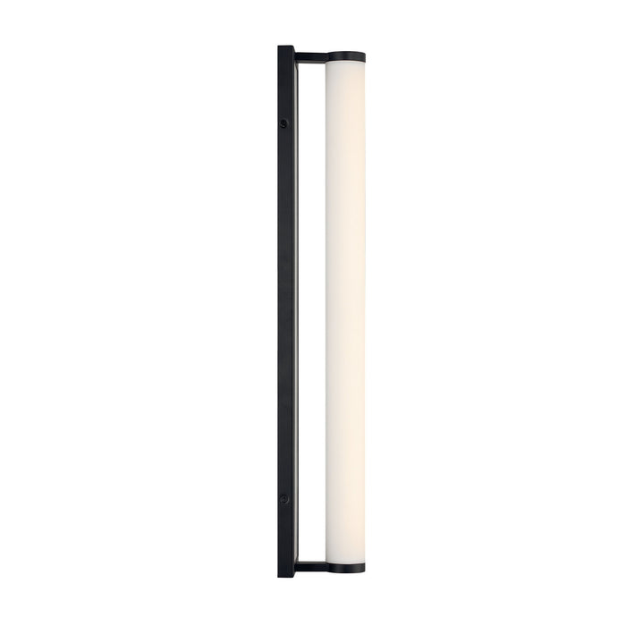 Golden - 1672-BA24 BLK-JW - LED Vanity - Stratum - Matte Black