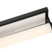 Golden - 1672-BA24 BLK-JW - LED Vanity - Stratum - Matte Black