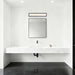 Golden - 1672-BA24 BLK-JW - LED Vanity - Stratum - Matte Black