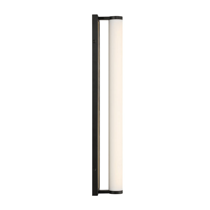 Golden - 1672-BA24 BLK-MR - LED Vanity - Stratum - Matte Black
