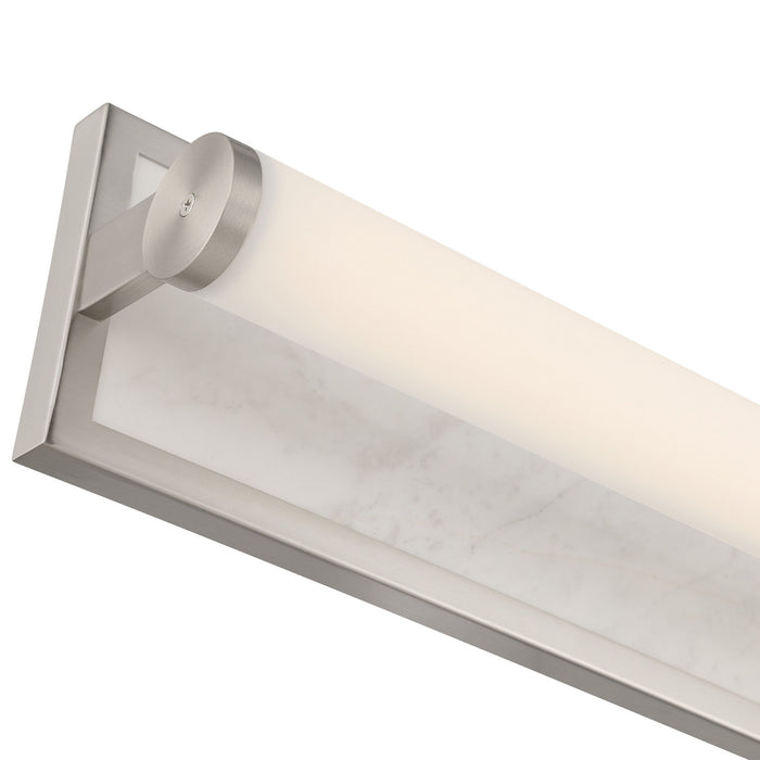 Golden - 1672-BA24 BN-JW - LED Vanity - Stratum - Brushed Nickel