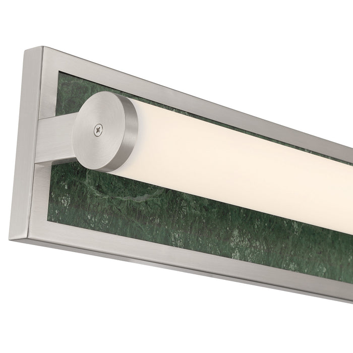 Golden - 1672-BA24 BN-PRG - LED Vanity - Stratum - Brushed Nickel