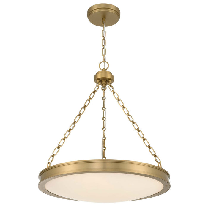 Golden - 1700-24 BCB-EG - LED Pendant - Cameron - Brushed Champagne Brass