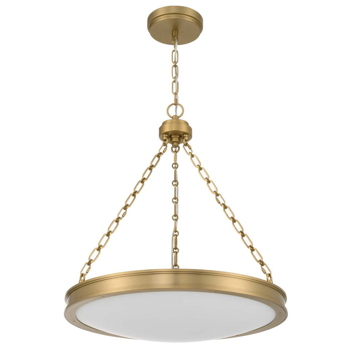 Golden - 1700-24 BCB-EG - LED Pendant - Cameron - Brushed Champagne Brass