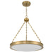 Golden - 1700-24 BCB-EG - LED Pendant - Cameron - Brushed Champagne Brass
