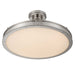 Golden - 1700-24SF PN-EG - LED Semi-Flush Mount - Cameron - Polished Nickel
