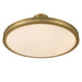 Golden - 1700-30SF BCB-EG - LED Semi-Flush Mount - Cameron - Brushed Champagne Brass