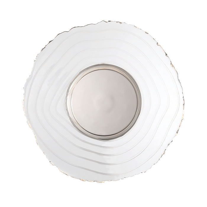 Golden - 1921-WSC12 PN-RE - LED Wall Sconce - Luminwood - Polished Nickel