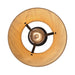 Golden - 3990-9 LWA - One Light Pendant - Aalto - Light Walnut