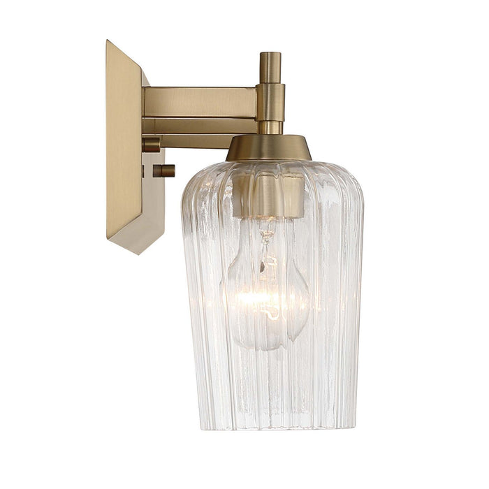 Golden - 5189-BA3 BCB-FLT - Three Light Vanity - Brilia - Brushed Champagne Brass