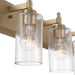 Golden - 5189-BA3 BCB-HWG - Three Light Vanity - Brilia - Brushed Champagne Brass