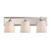 Golden - 5189-BA3 PN-PLT - Three Light Vanity - Brilia - Polished Nickel