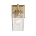 Golden - 5189-WSC BCB-FLT - One Light Wall Sconce Vanity - Brilia - Brushed Champagne Brass