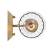 Golden - 5189-WSC BCB-FLT - One Light Wall Sconce Vanity - Brilia - Brushed Champagne Brass