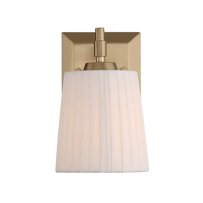 Golden - 5189-WSC BCB-PLT - One Light Wall Sconce Vanity - Brilia - Brushed Champagne Brass